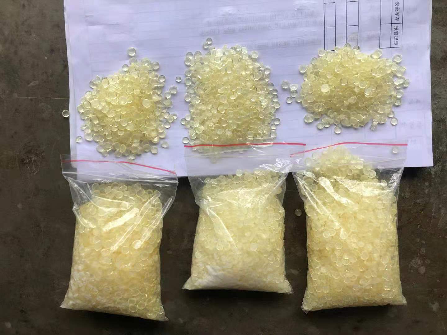 थर्माप्लास्टिक रोड पेंट के लिए हाई सॉफ्टनिंग पॉइंट रोसिन